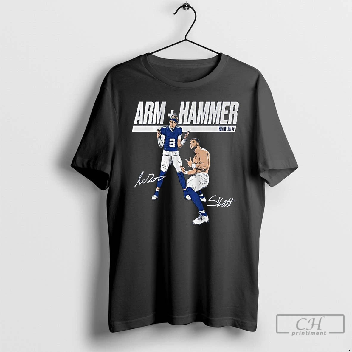 Classic Jaxson Dart Cam Skattebo Arm Hammer Signatures Long Sleve T Shirts - clothing by TeeHivey.com