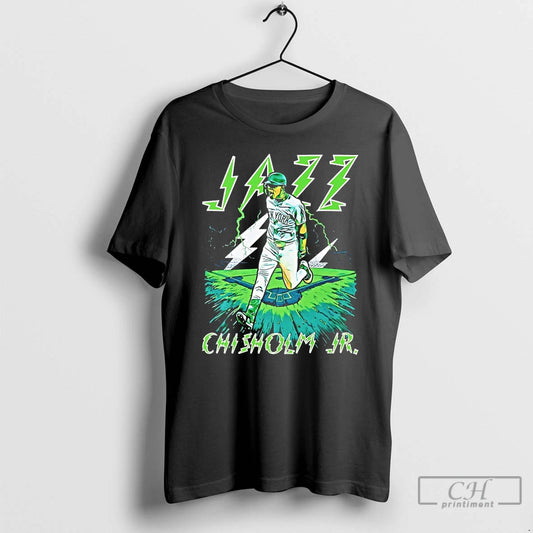 Classic Jazz Chisholm Jr Neon Jazz Graphic