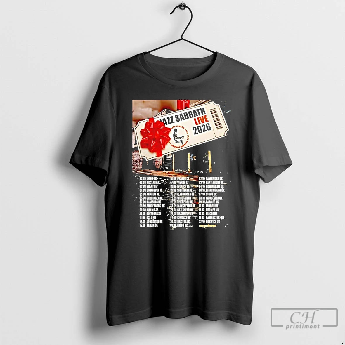 Classic Jazz Sabbath Live 2026 Uk And Europe Schedule Dates - clothing by TeeHivey.com