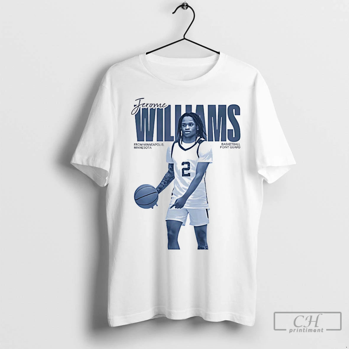 Classic Jerome Williams From Minneapolis Minnesota Vintage - clothing by TeeHivey.com