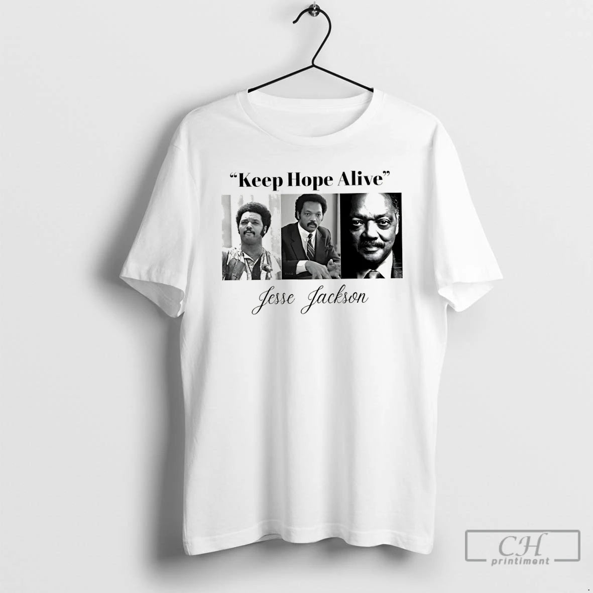 Classic Jesse Jackson Keep Hope Alive Graphic Vintage