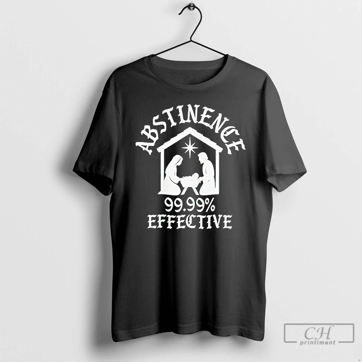 Classic Jesus Abstinence Effective - clothing by TeeHivey.com