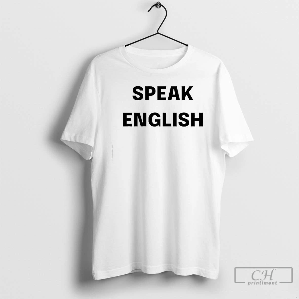 Classic Johnrocker Speak English - clothing by TeeHivey.com