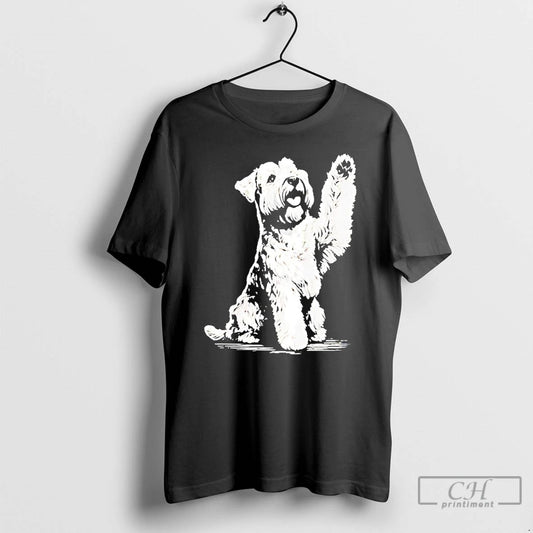 Classic Jon Gruden Wearing Soft Coated Wheaten Terrier Dog T Shirts - clothing by TeeHivey.com