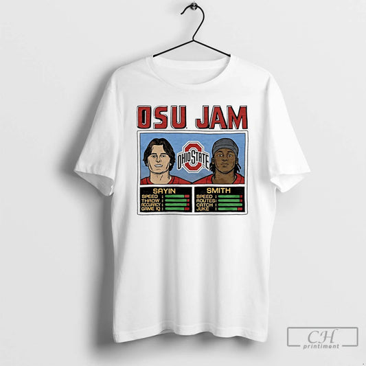 Classic Julian Sayin And Jeremiah Smith Osu Jam - clothing by TeeHivey.com