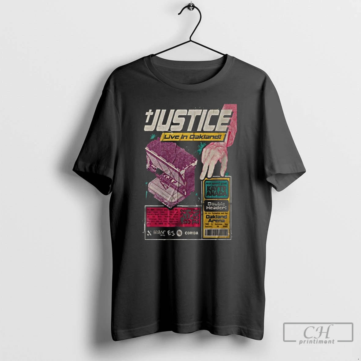 Classic Justice Oakland Arena In Oakland Ca October 22 2025 T Shirts - clothing by TeeHivey.com