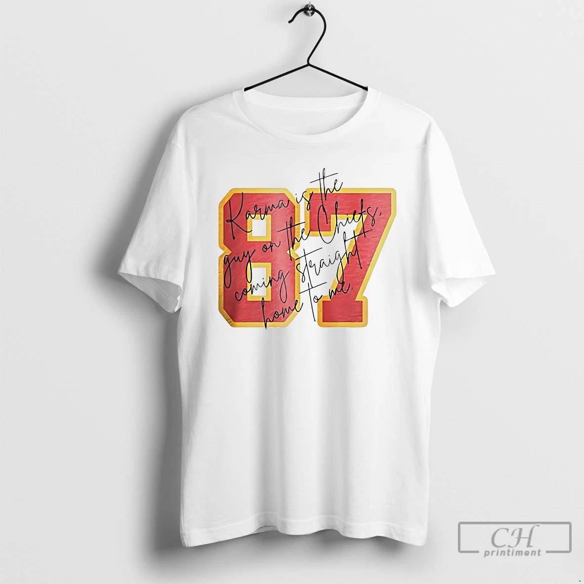 Classic Karma Is The Guy On The Chiefs Coming Straight Home To Me 87 - clothing by TeeHivey.com