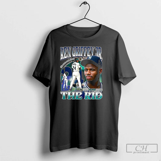Classic Ken Griffey Jr The Kid 630 Home Runs T Shirts - clothing by TeeHivey.com