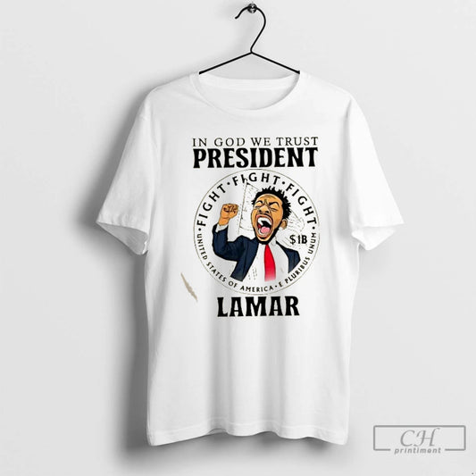 Classic Kendrick Lamar In God We Trust President Fight Fight Fight United States Of America - clothing by TeeHivey.com