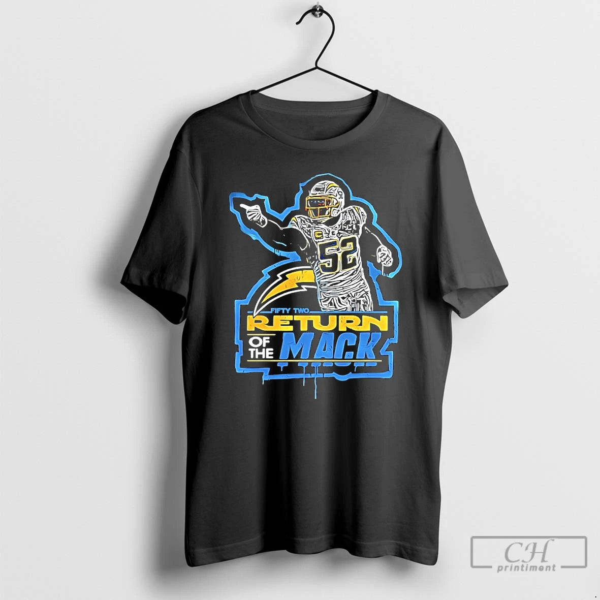 Classic Khalil Mack 52 Los Angeles Chargers Return Of The Mack