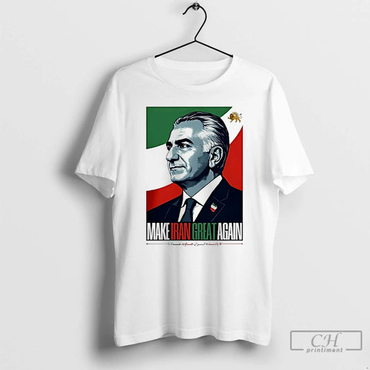Classic King Reza Pahlavi President Make Iran Great Again