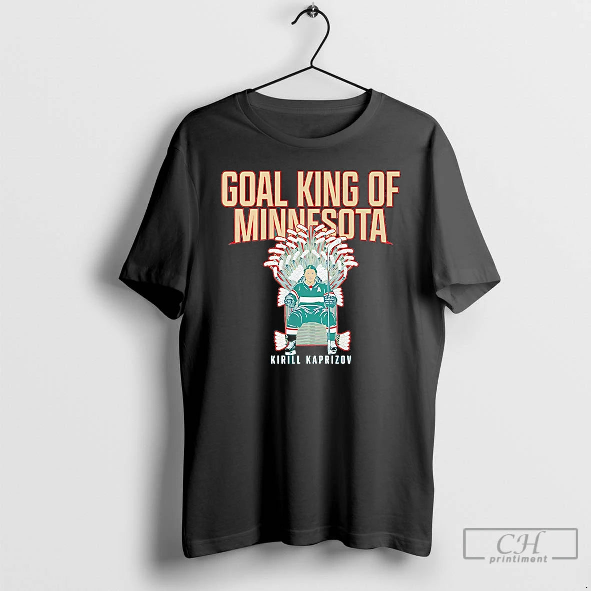 Classic Kirill Kaprizov Minnesota Wild Goal King Of Minnesota