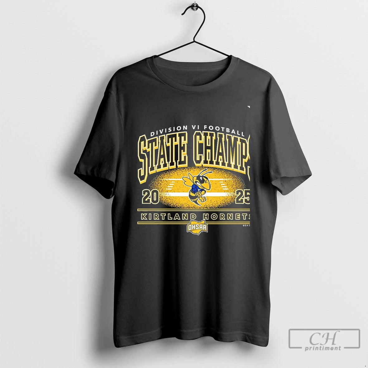 Classic Kirtland Hornets 2025 Football D6 State Champions Chriast - clothing by TeeHivey.com