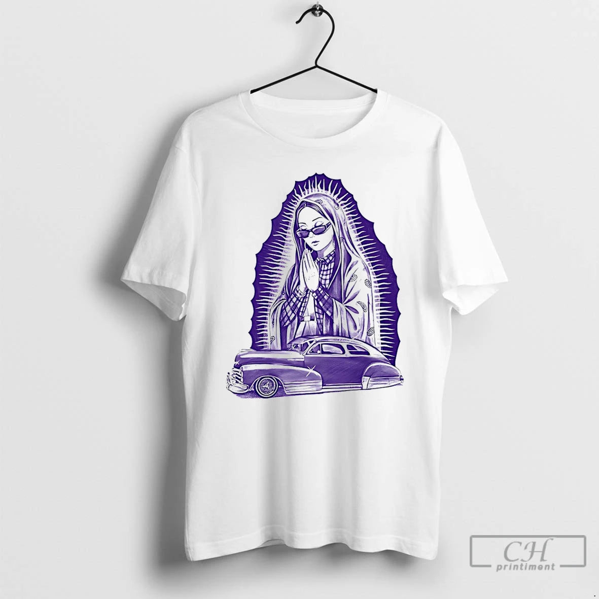 Classic Lady Of Lowrider Graphic - clothing by TeeHivey.com