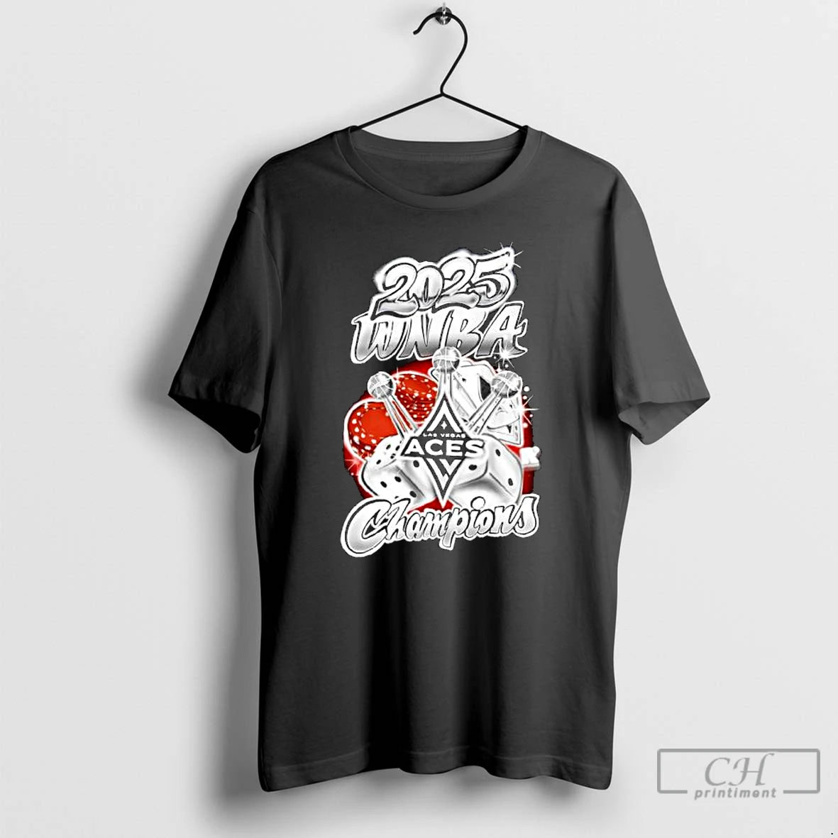 Classic Las Vegas Aces 2025 Wnba Champions Triple Crown Ornaments T Shirts - clothing by TeeHivey.com