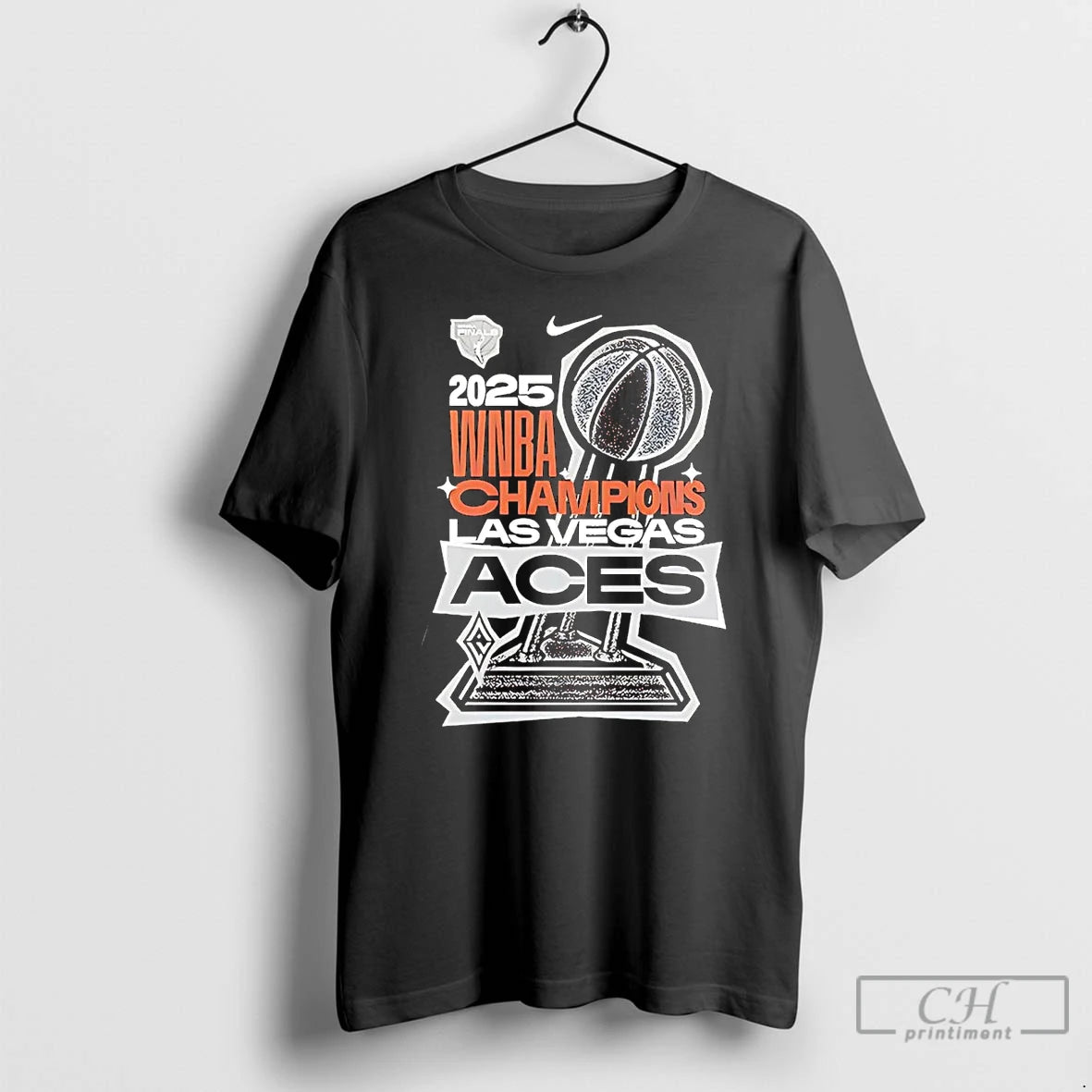 Classic Las Vegas Aces 2025 Wnba Champions Trophy T Shirts - clothing by TeeHivey.com