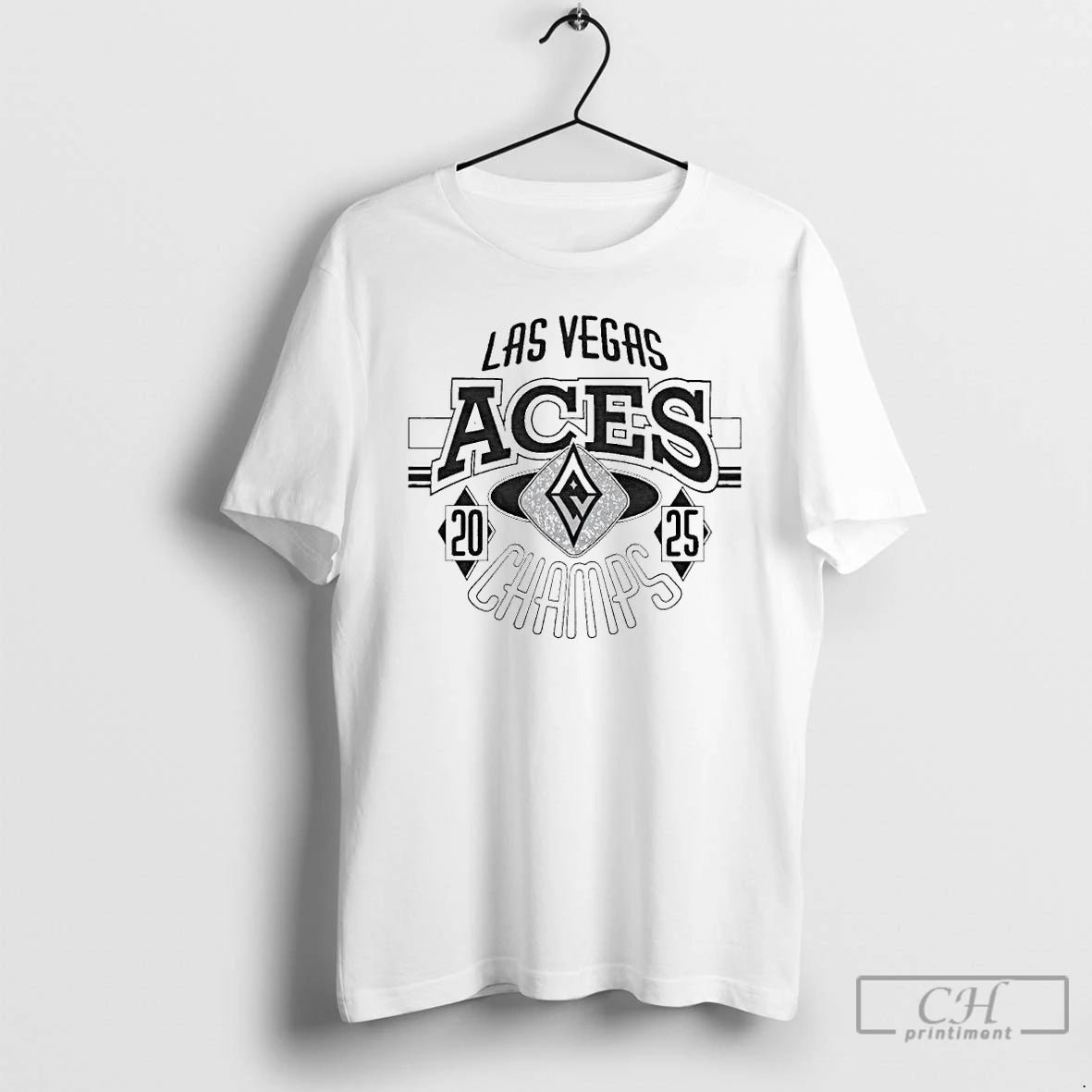 Classic Las Vegas Aces 2025 Wnba Champs Retro Ornaments T Shirts - clothing by TeeHivey.com