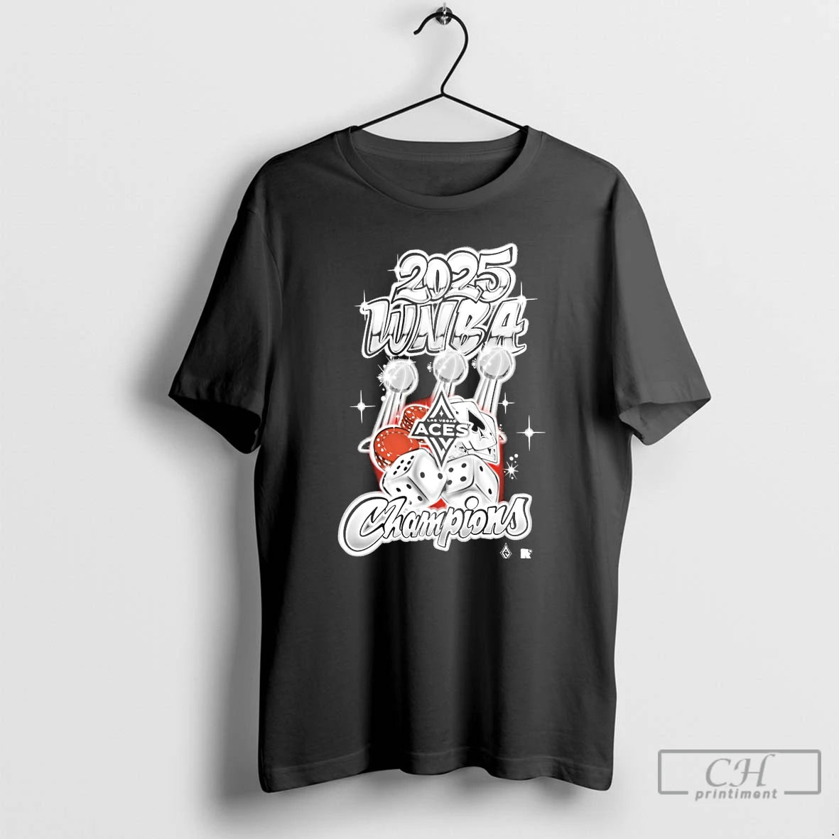 Classic Las Vegas Aces 2025 Wnba Finals Champions Graffiti Art T Shirts - clothing by TeeHivey.com