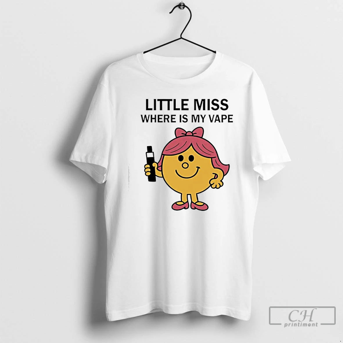 Classic Little Miss Where Is My Vape - clothing by TeeHivey.com