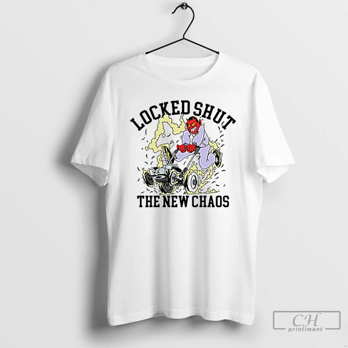 Classic Locked Shut The New Chaos Halloween T Shirts - clothing by TeeHivey.com