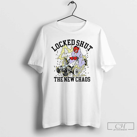 Classic Locked Shut The New Chaos Halloween T Shirts - clothing by TeeHivey.com