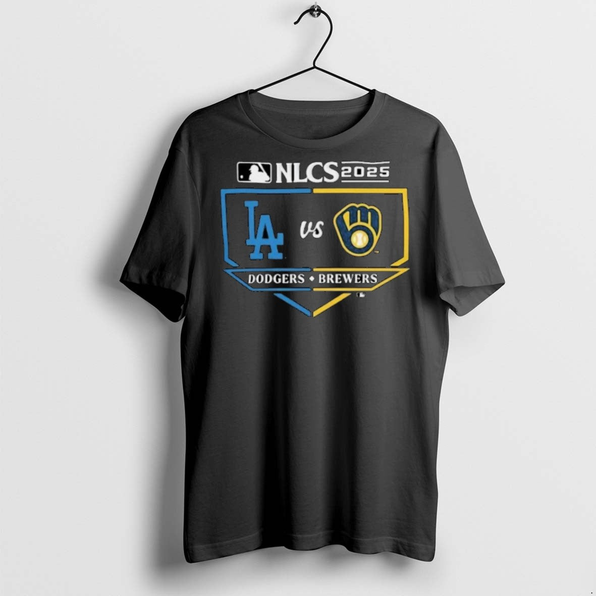 Classic Los Angeles Dodgers Vs Milwaukee Brewers Nlcs 2025 Mlb T Shirts - clothing by TeeHivey.com