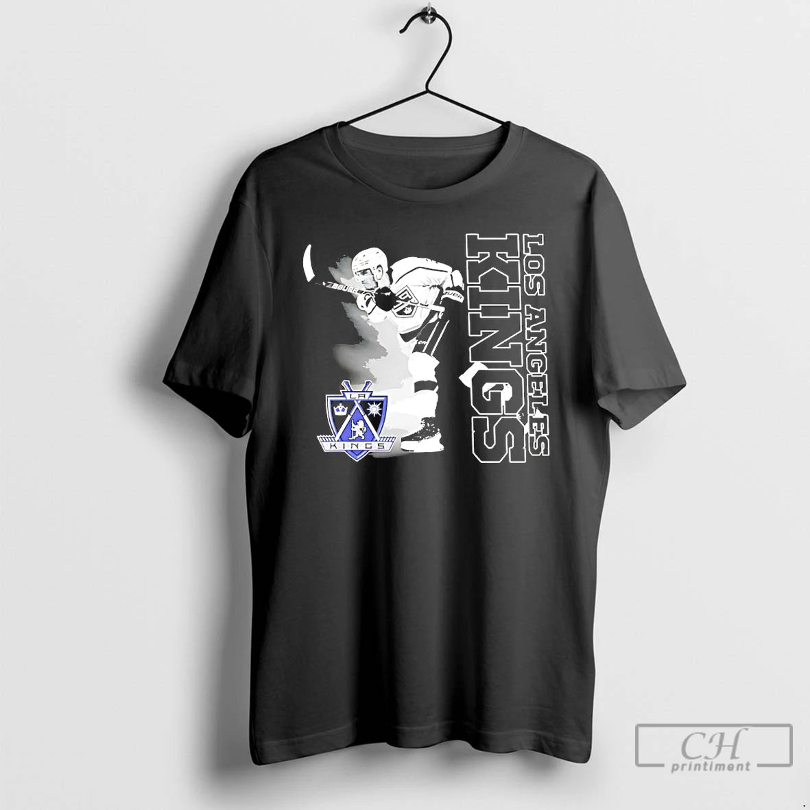 Classic Los Angeles Kings Gretzky Player Graphic - clothing by TeeHivey.com