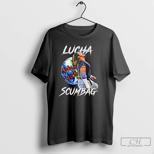 Classic Lucha Scumbag Chris Nastyy T Shirts - clothing by TeeHivey.com
