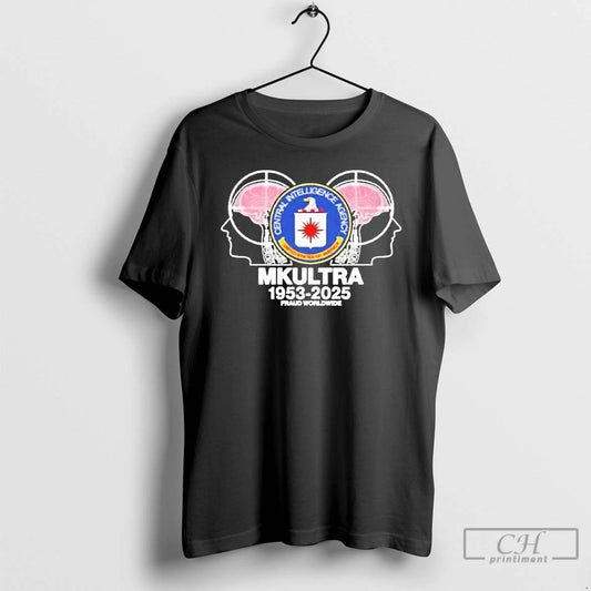Classic Mkultra 1953 2025 Fraud Worldwide T Shirts - clothing by TeeHivey.com