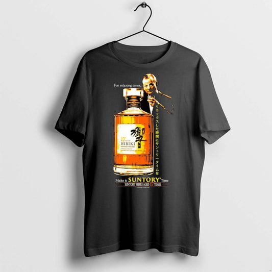Classic Make It Suntory Time Hibiki Aged 17 Years For Relaxing Times T Shirts - clothing by TeeHivey.com