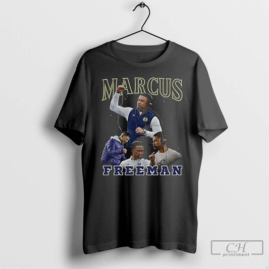 Classic Marcus Freeman Notre Dame Fighting Irish Football Graphic Vintage - clothing by TeeHivey.com