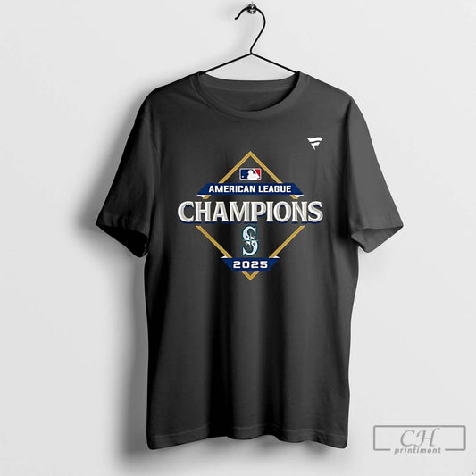 Classic Mariners 2025 American League Champions Postseason T Shirts - clothing by TeeHivey.com