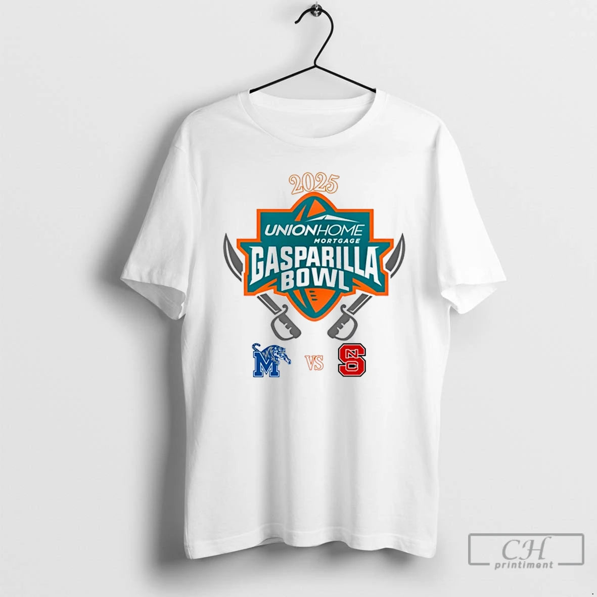 Classic Memphis Tigers Vs Nc State Wolfpack 2025 Gasparilla Bowl Christmas - clothing by TeeHivey.com