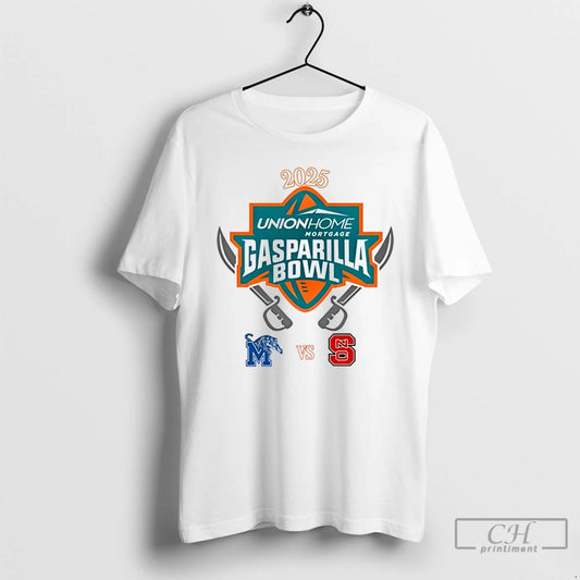 Classic Memphis Tigers Vs Nc State Wolfpack 2025 Gasparilla Bowl Christmas - clothing by TeeHivey.com