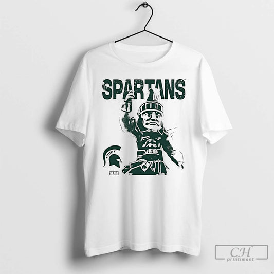 Classic Michigan State Sparty Mascot Vintage