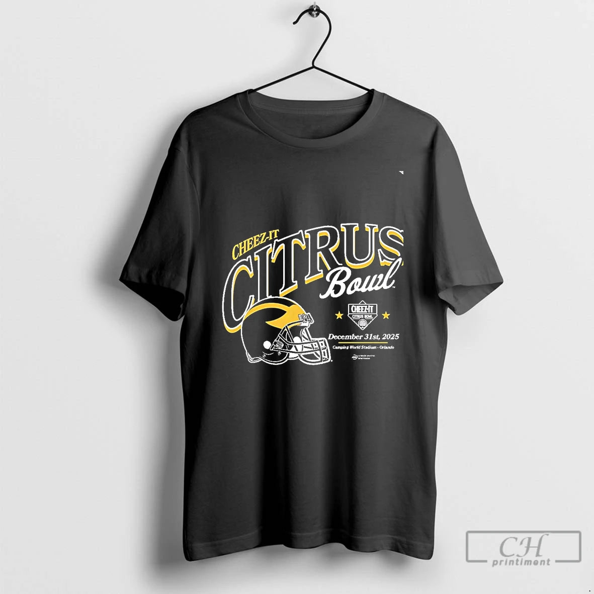 Classic Michigan Wolverines 2025 Cheez It Citrus Bowl Helmet Chriast - clothing by TeeHivey.com
