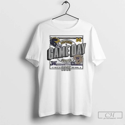 Classic Michigan Wolverines Vs Washington Huskies Gameday 2025 - clothing by TeeHivey.com