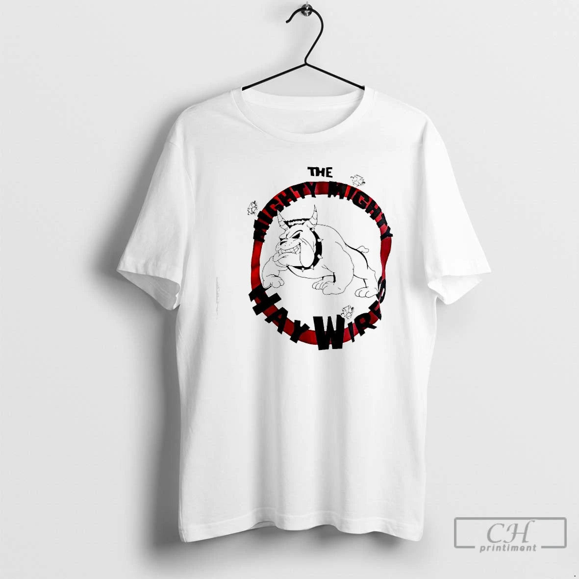 Classic Mighty Mighty Bosstones Hay Wires Band Bulldog Mascot - clothing by TeeHivey.com