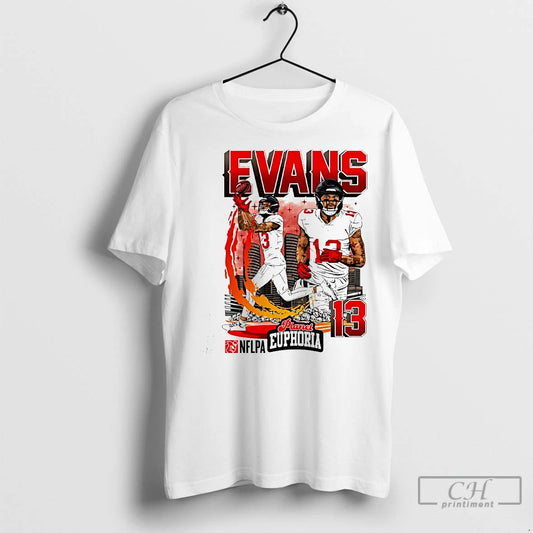Classic Mike Evans 13 Tampa Bay Buccaneers Football Wide Receiver Comic - clothing by TeeHivey.com