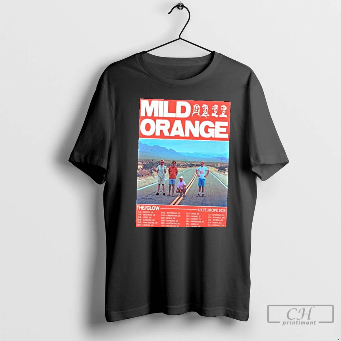 Classic Mild Orange Uk Europe 2025 T Shirts - clothing by TeeHivey.com