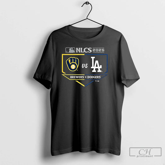 Classic Milwaukee Brewers Vs Los Angeles Dodgers 2025 National League Championship Series T Shirts - clothing by TeeHivey.com