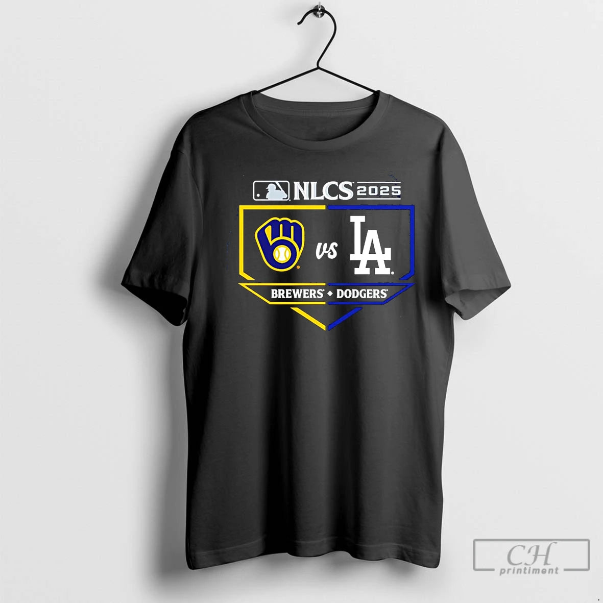 Classic Milwaukee Brewers Vs Los Angeles Dodgers 2025 National League Championship Series Matchup - clothing by TeeHivey.com