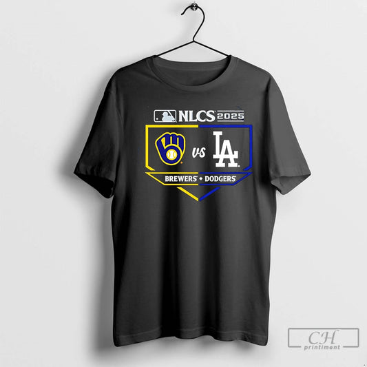 Classic Milwaukee Brewers Vs Los Angeles Dodgers 2025 National League Championship Series Matchup - clothing by TeeHivey.com