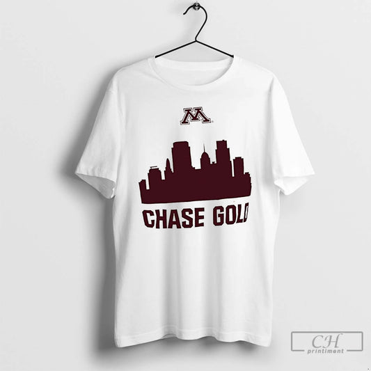 Classic Minnesota Golden Gophers Football Chase Gold City Skyline
