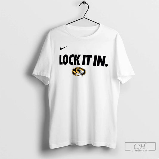 Classic Missouri Tigers Lock It In Logo