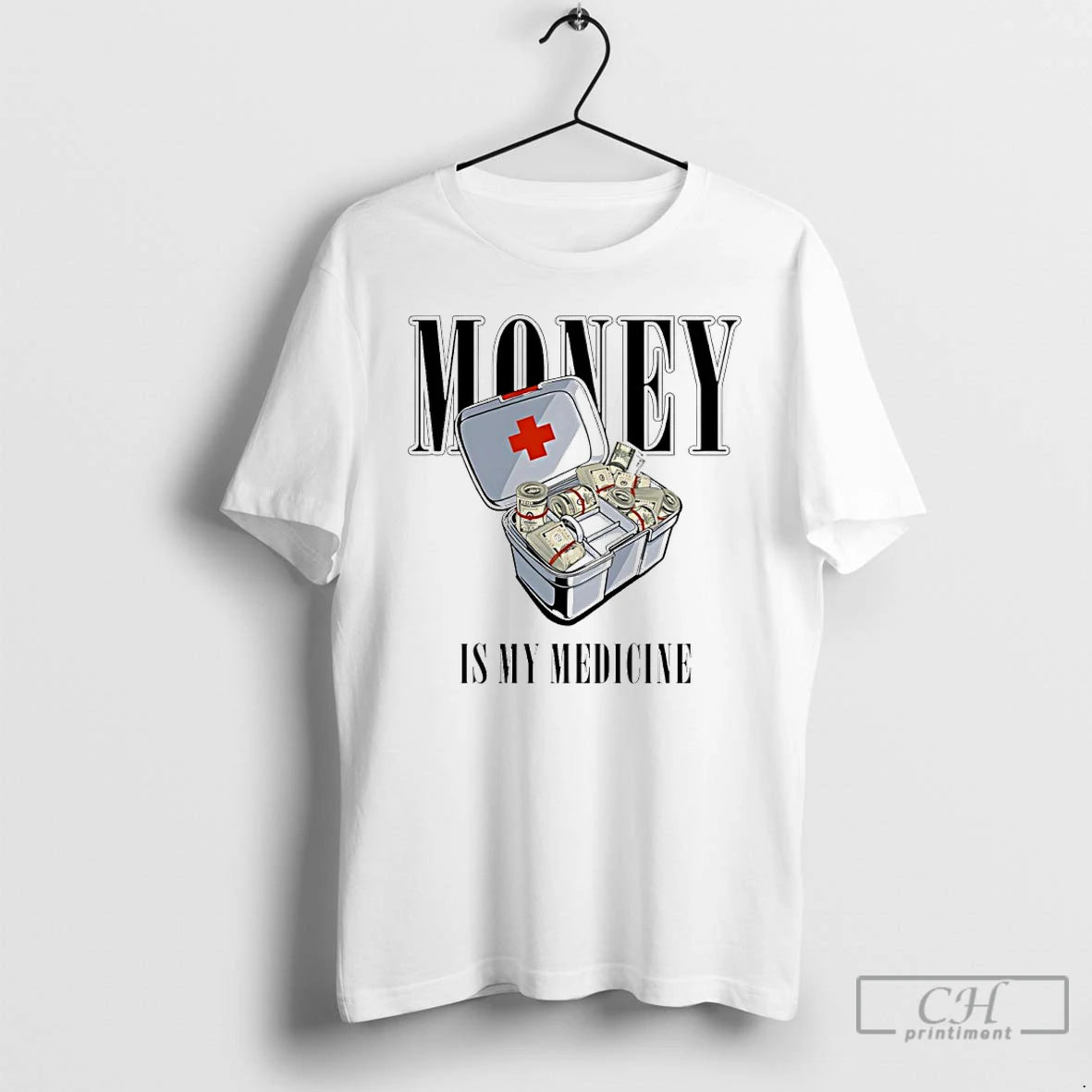 Classic Money Is My Medicine Box - clothing by TeeHivey.com