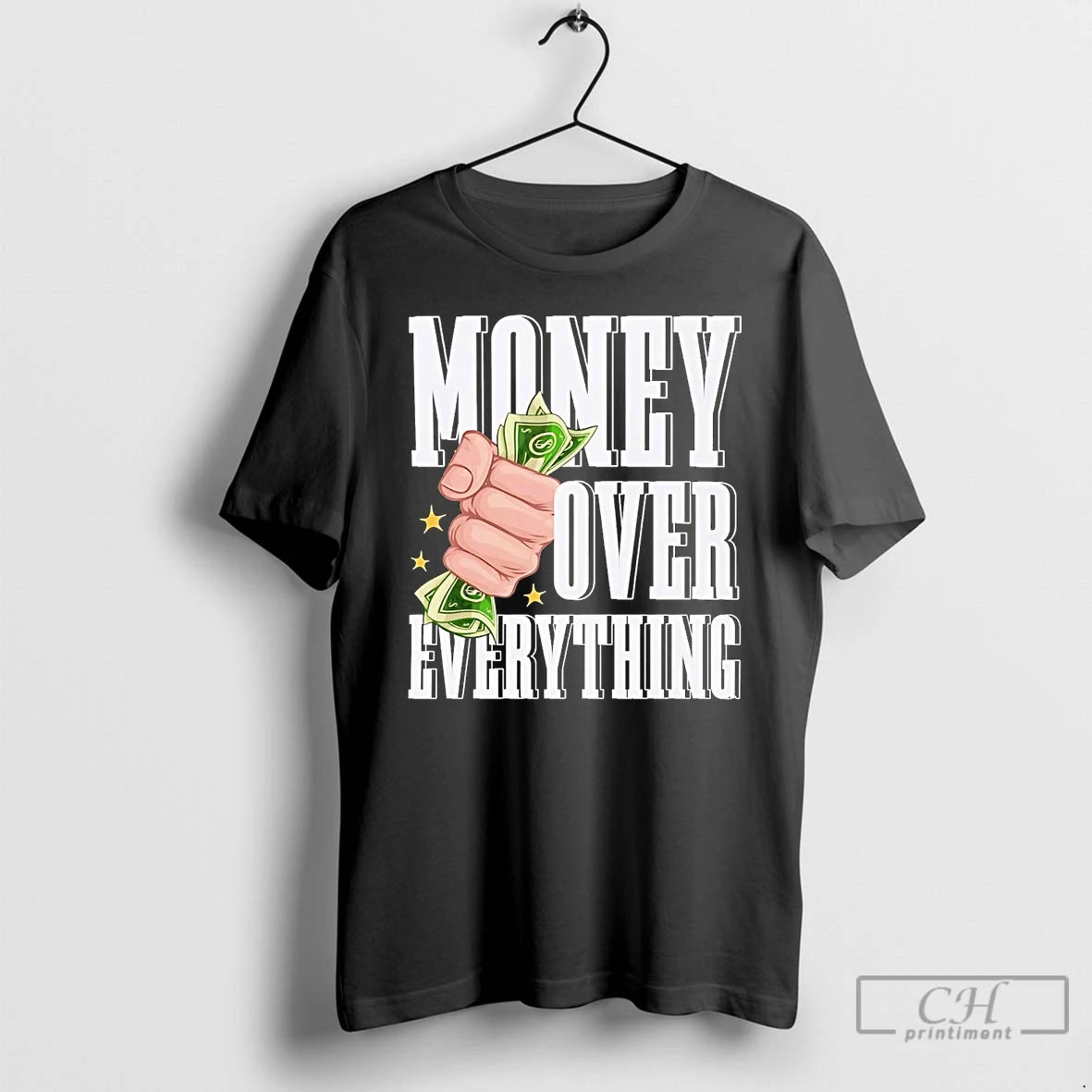 Classic Money Over Everything T Shirts - clothing by TeeHivey.com