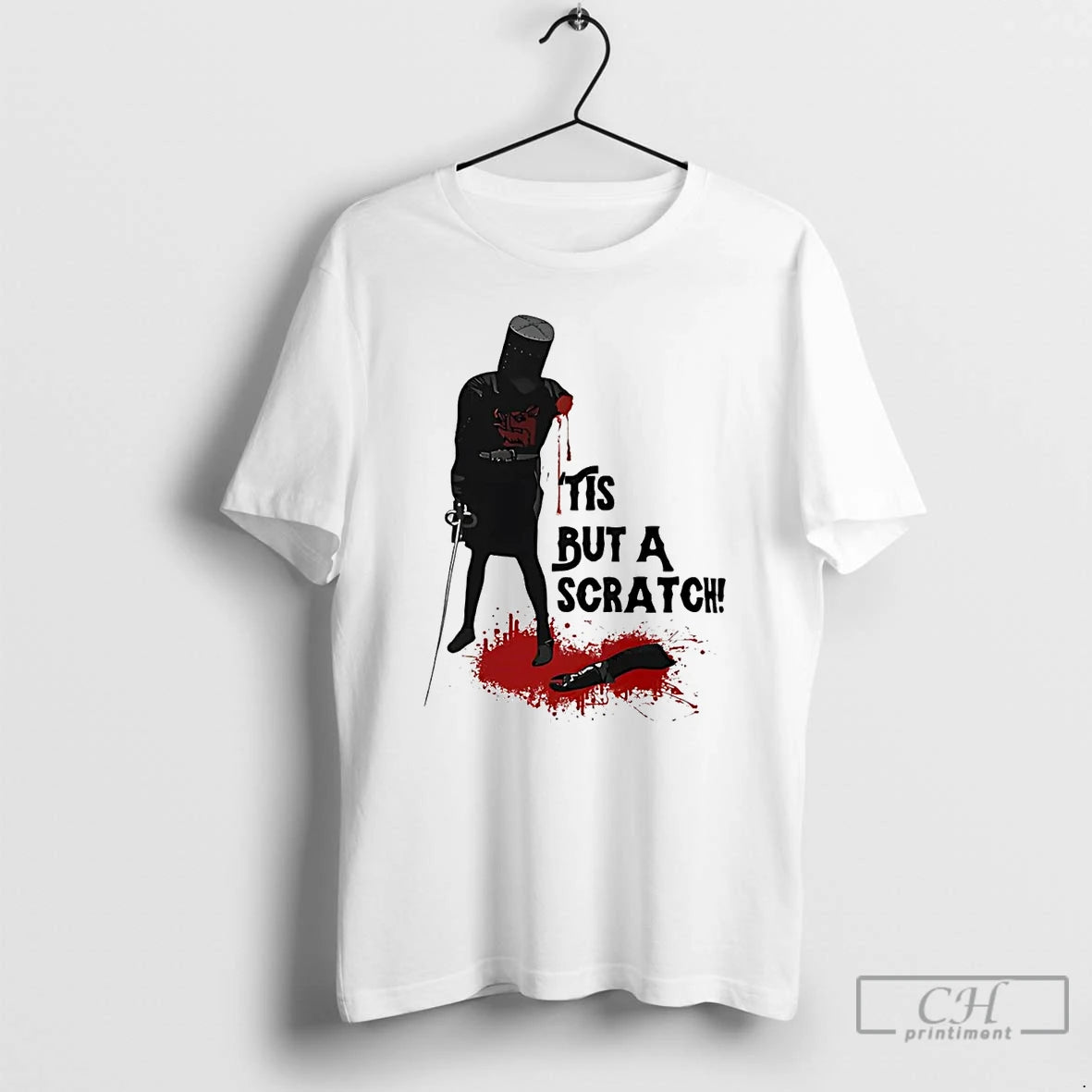 Classic Monty Python Tis But A Scratch - clothing by TeeHivey.com