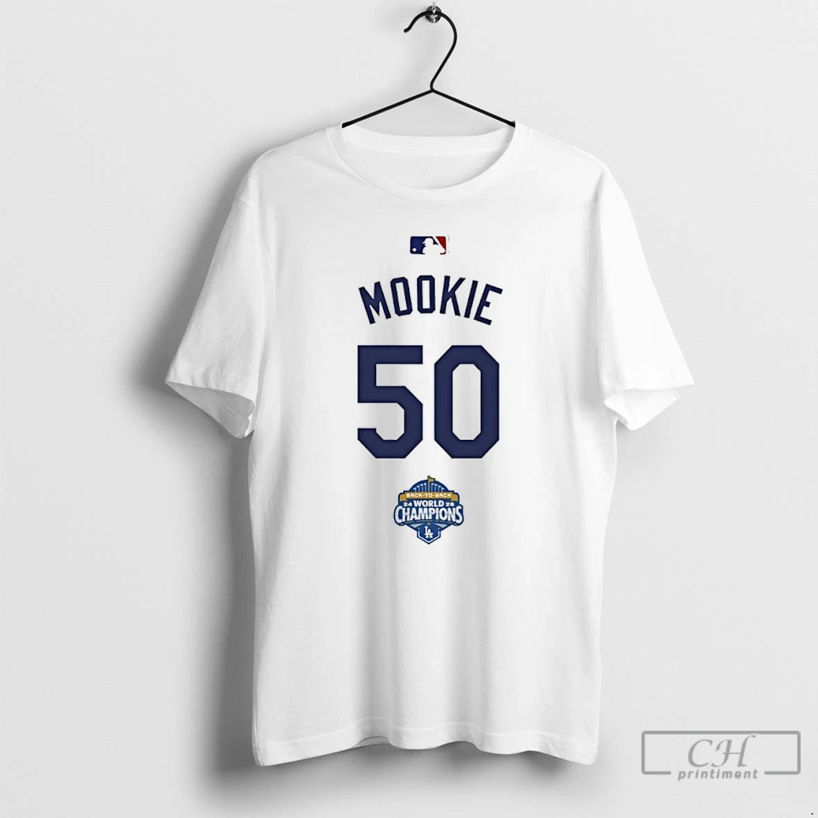 Classic Mookie 50 Back To Back Champs World Champions - clothing by TeeHivey.com
