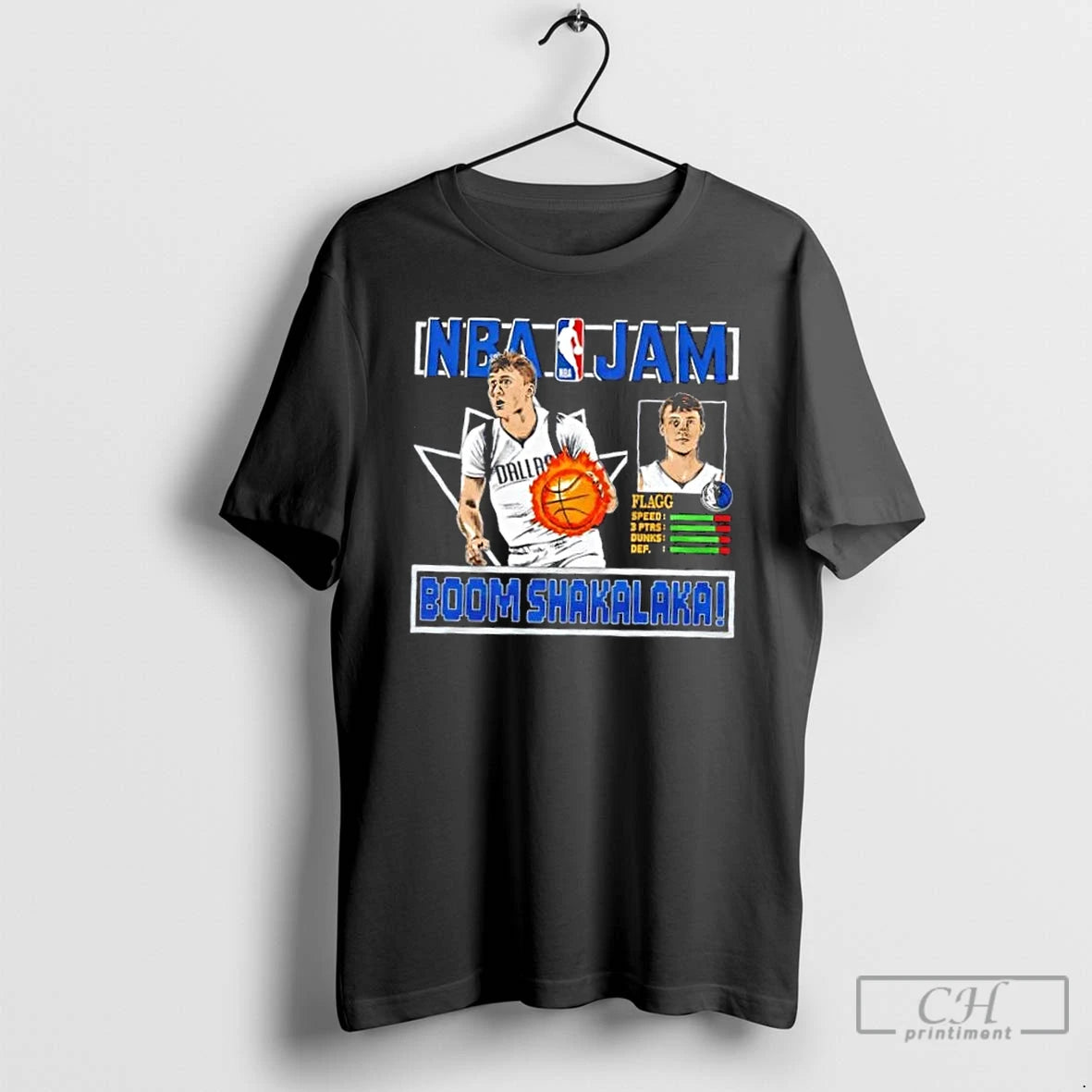 Classic Nba Jam Dallas Mavericks Cooper Flagg Boom Shakalaka - clothing by TeeHivey.com